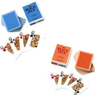 Pair of Dal Negro Blackjack Playing Cards, 100% plastic