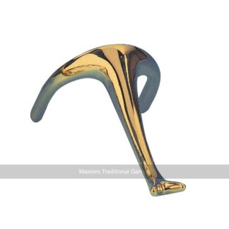 Brass Swan Rest with 60 inch wooden shaft