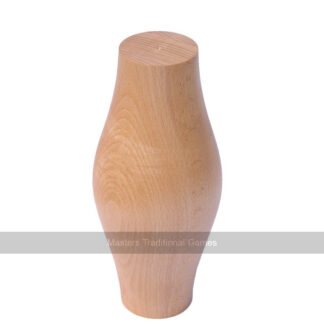 Set of Bristol Skittle Pins (10 x 4 inch, solid Beech)