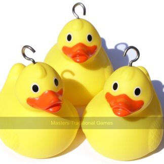10 Weighted Race Ducks, 75mm - Hook a Duck & Races