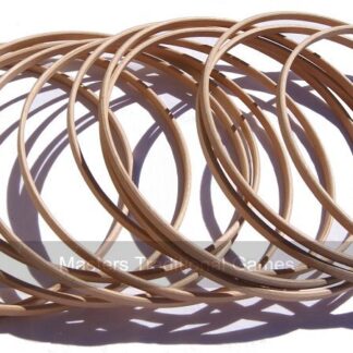 Set of 10 wooden Hoops for Hoopla (25cm diameter)