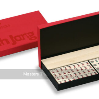 Dal Negro Mah Jong (Mahjong) Set in Cardboard Box with Racks