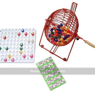 Standard Bingo Cage Set - includes balls, tray & tickets