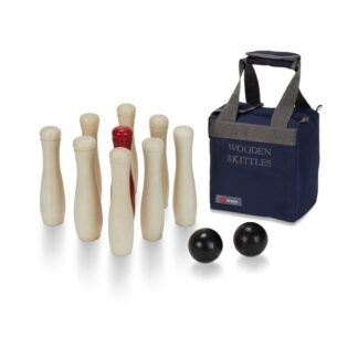 Uber Games Skittles (9 Pins plus a red-topped Kingpin)