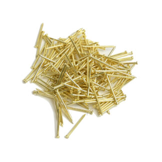 Approx. 200 x Hardened brass pins (25mm). For pin Bagatelle games.