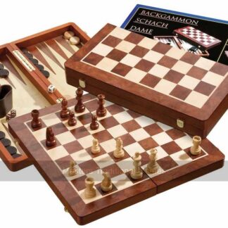 Philos Chess, Backgammon & Draughts Set