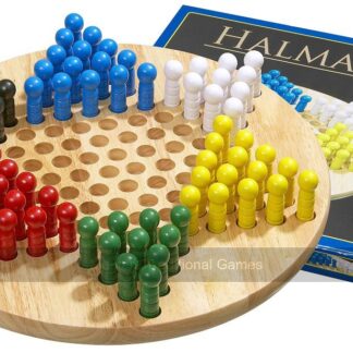 Philos large 38cm Chinese Checkers with wooden pegs