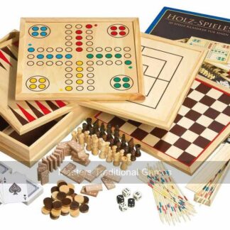 Philos Wooden Game Compendium - 35cm (10 games)