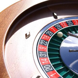 Dal Negro Montecarlo 50cm Mahogany Roulette Wheel