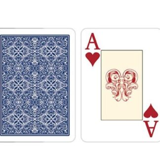 Desjgn Victorian Playing Cards (black/yellow, poker-size, 2 decks)