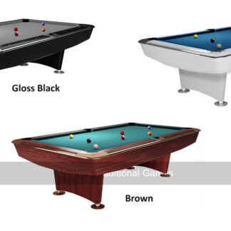 Dynamic II American Style Slate Bed Pool Table - 7ft or 9ft