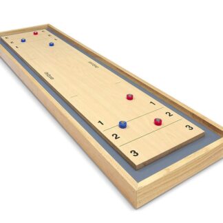 GoSports Table Shuffleboard & Curling 2-in-1 Table Game