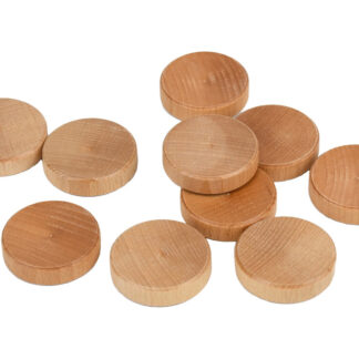 Set of 32 Schilte Concave Sjoelbak Disks