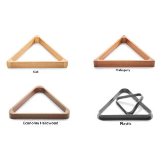 15 Ball Snooker Triangle - Range of Size and Colour