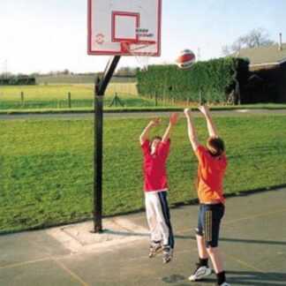 Sure Shot Euro Court System - In-ground Basketball Unit