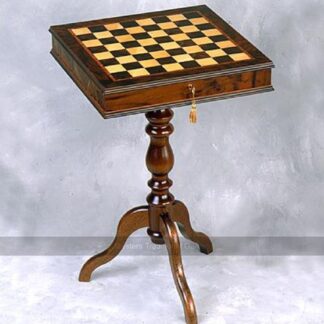 Giglio Lockable Cabinet Wooden Chess Table (43mm squares)