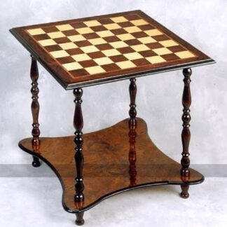 Giglio 2 Level, 4 Legged Wooden Chess Table (60mm squares)