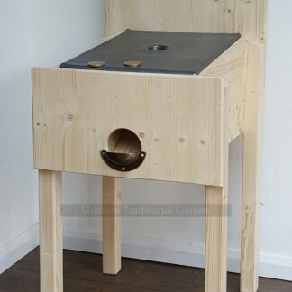 Hard wax oil finish for Toad in the Hole table (clear finish)