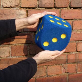 1 Giant Foam Die - 16cm - BLUE