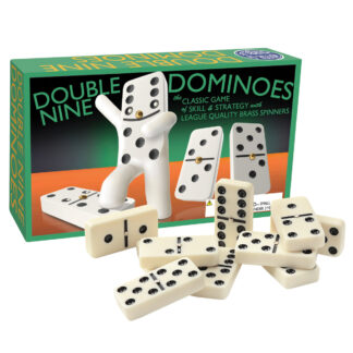 Double 9 Dominoes with Spinners