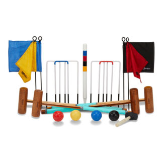 Uber Games Garden Croquet Set - 4 Player - Choice of storage options