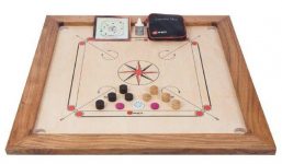 Uber Games Tournament Carrom Board (accessories included)