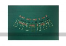 Dal Negro Blackjack Baize Table Top Mat, 130 x 90 cm