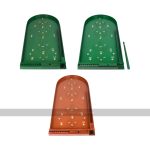 Masters Classic Pin Bagatelle Game - Full Size Wooden Bagatelle With Brass Pins. Spring Plunger or Cue