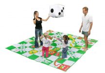 Giant Snakes & Ladders - 3 Metre Board / Mat & Inflatable Die