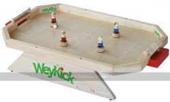 WeyKick Magnetic Wooden Table Football Game, Stadium, 4 Players